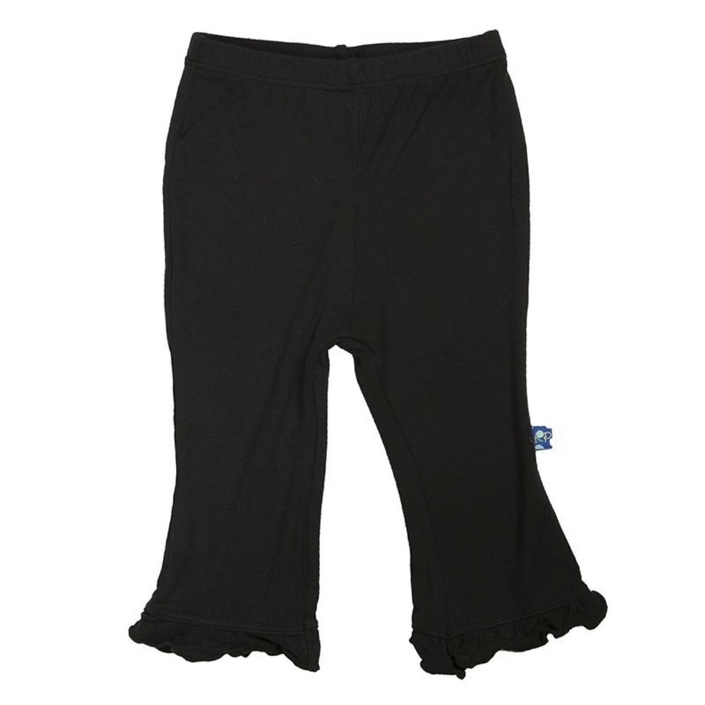KicKee Pants Midnight Ruffle Pants